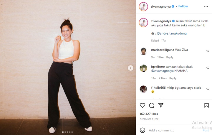 Ziva Magnolya Risi Dimirip-miripkan dengan Rachel Vennya, Gara-gara Punya Kesamaan Ini