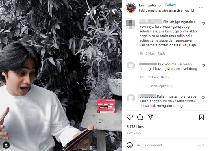 Diserbu Haters Mayang, Kevin Gutomo Sang Lawan Main Blak-blakan Ngaku Sempat Tertekan