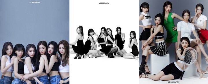 Posisi Kim Garam di Foto Teaser Grup LE SSERAFIM Dipermasalahkan