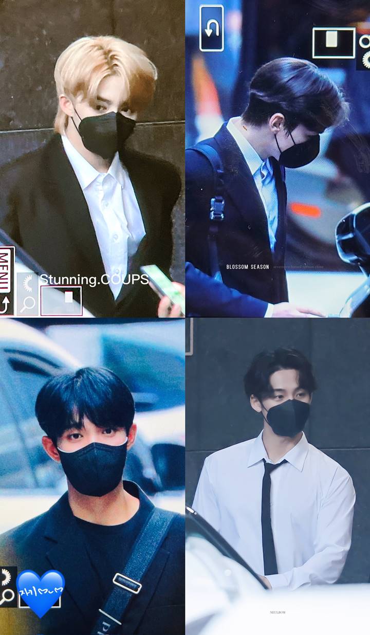 Penampilan SEVENTEEN usai acara bersama Apple