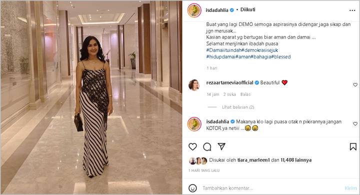 Iis Dahlia ‘Semprot’ Netter Usai Dituding Umbar Aurat Saat Pakai Dress Begini, Balasannya Makjleb?