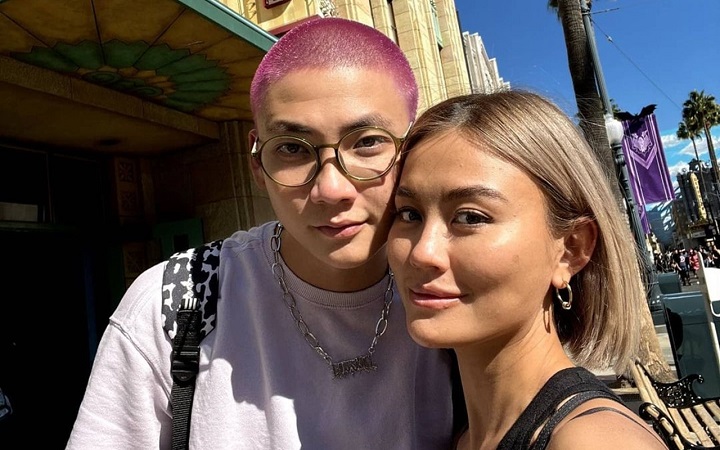 Agnes Monica dan Adam Rosyadi