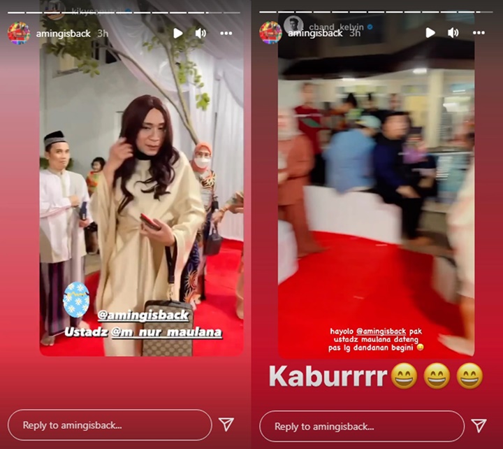 Dandanan Perempuan Aming Jadi Guyonan Rekan Artis, Tatapan Ustaz Maulana Diperbincangkan