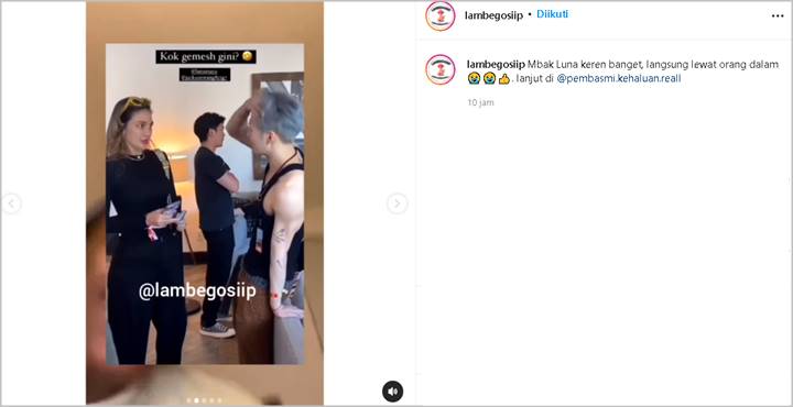 Tak Cuma Foto Bareng Jackson GOT7, Luna Maya Bikin Jiwa Iri Meronta-ronta Karena Momen Ini