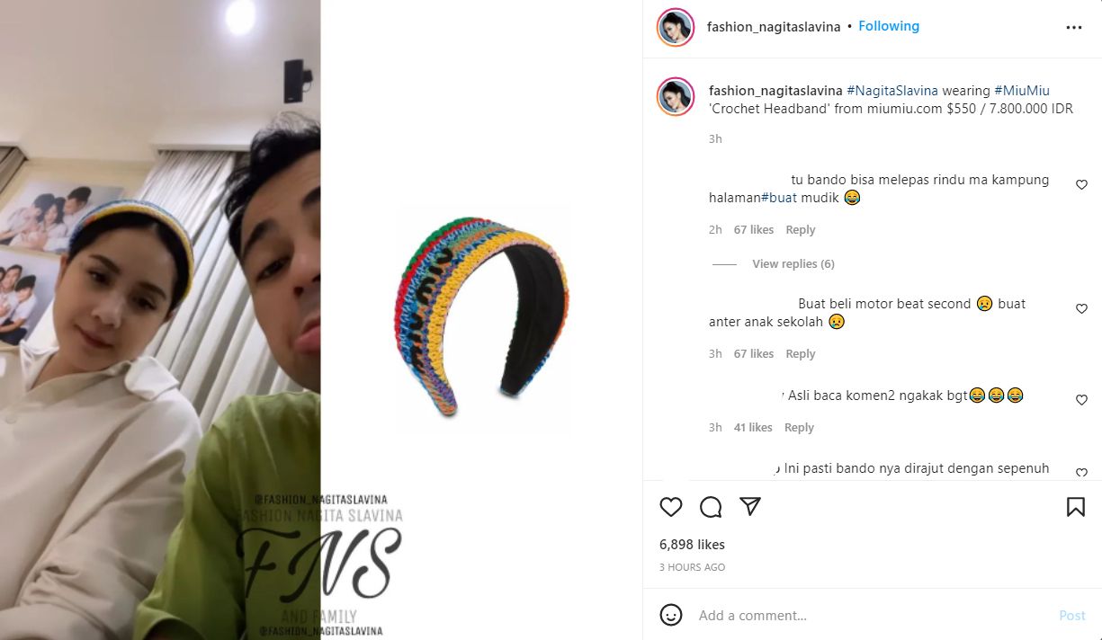 Bando Nagita Slavina Dikira Sederhana Tapi Bikin Kantong Menjerit: Bisa Ngatasi Migrain Gak?