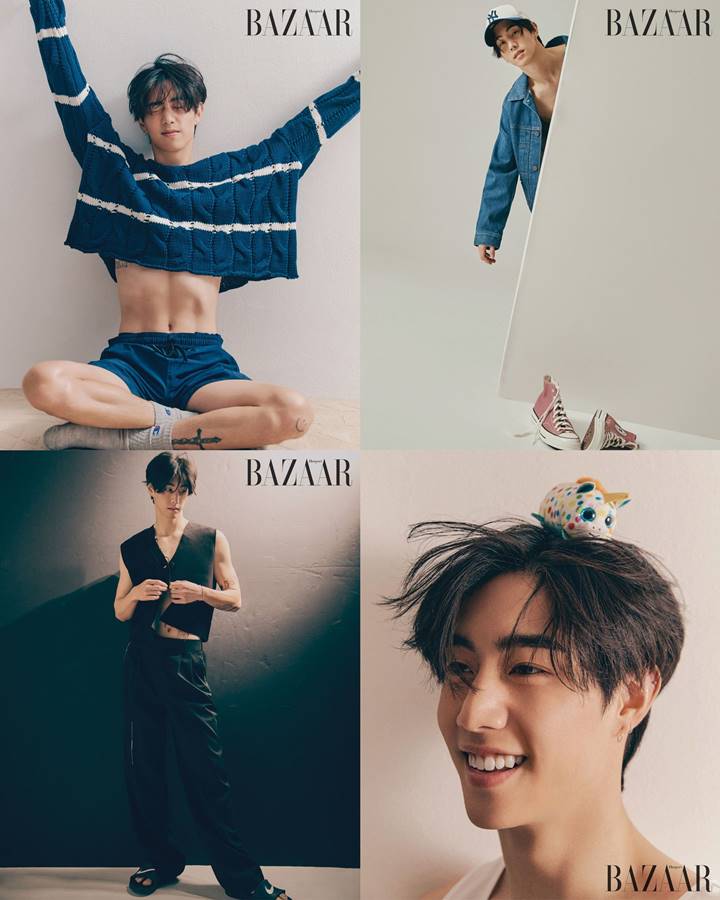 Penampilan Mark Tuan GOT7 di Bazaar Korea Mei 2022