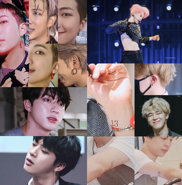 Koleksi Tindik dan Tato BTS 1
