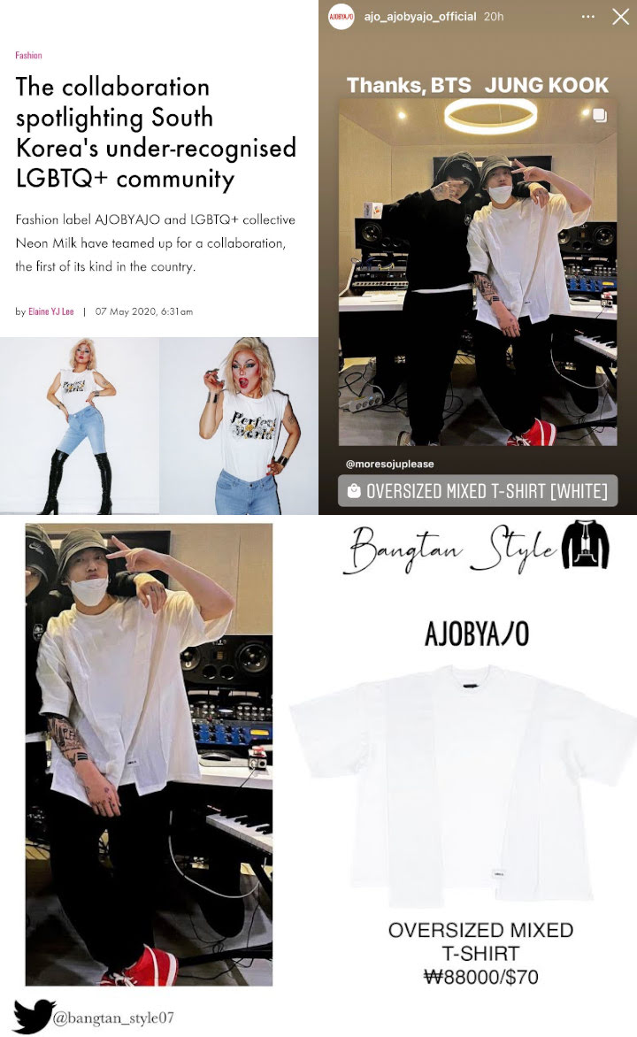 Jungkook BTS Pakai Baju Promosikan LGBTQIA+