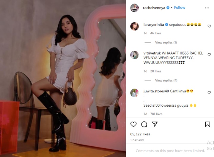 Harga Fantastis Standing Mirror Rachel Vennya Bikin Gak Percaya, Netter: Demi Apa?