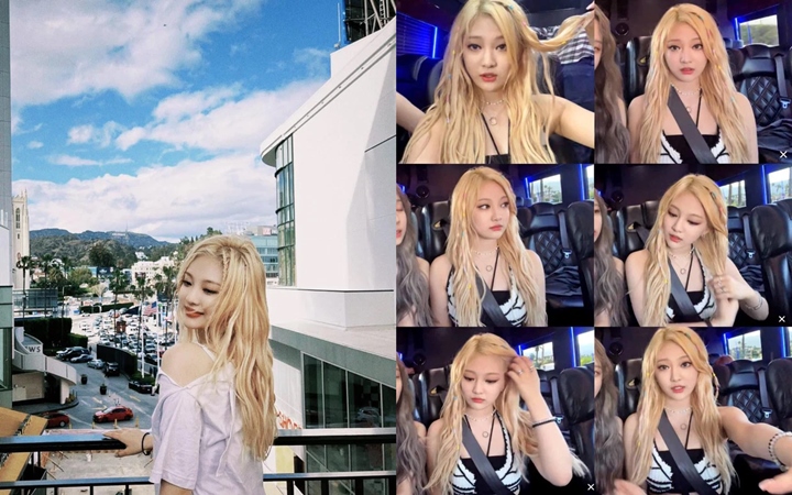 Vibe Ningning aespa dengan Rambut Pirang Dibilang Persis Rose BLACKPINK 1