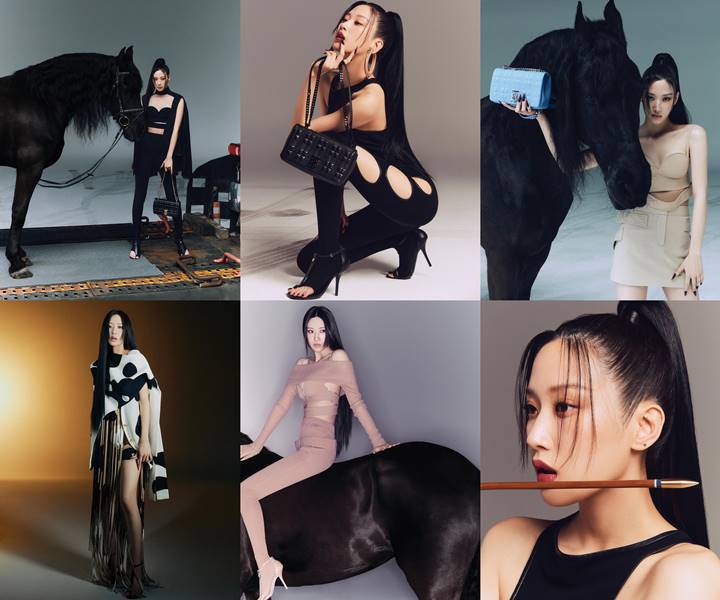 Penampilan Moon Ga Young di majalah Dazed Korea