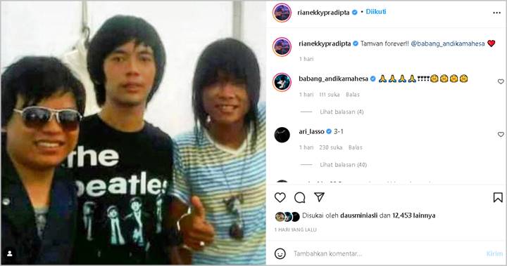 Rian D’Masiv Pamer Foto Lawas Bareng 2 Vokalis Band Lain, Prestasi Auto Disinggung Habis-habisan