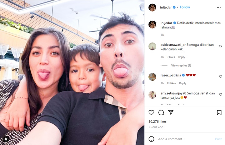 Jessica Iskandar Umbar Potret Detik-detik Jelang Melahirkan, Begini Persiapan Vincent Verhaag