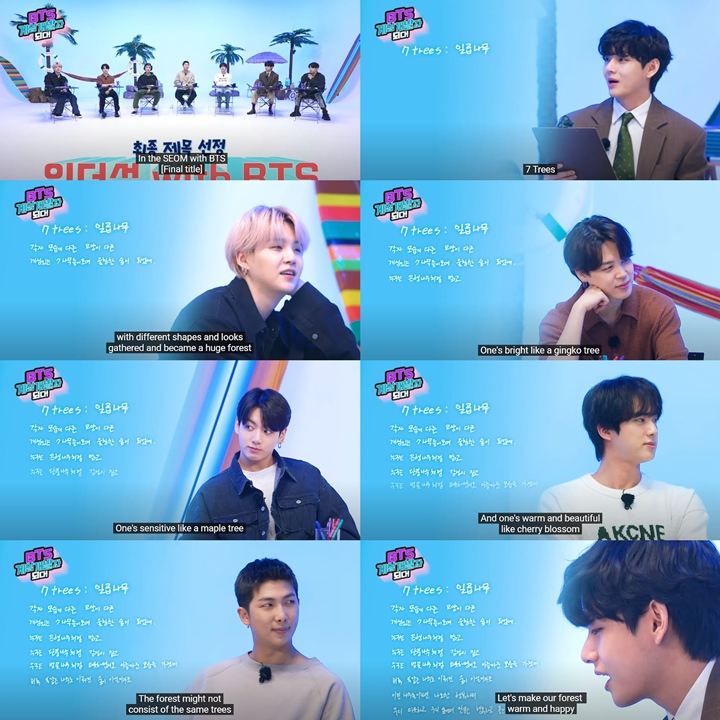 V So Sweet Bikin Puisi untuk Member BTS