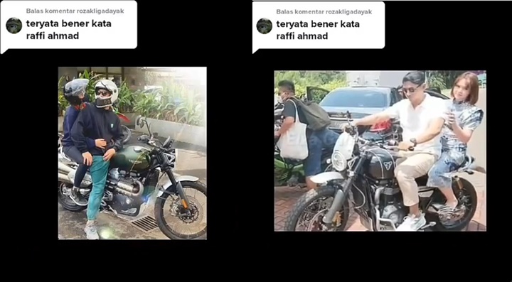 Pemberian Amanda Manopo, Motor \'Bekas\' Billy Syahputra Pindah Tangan ke Arya Saloka?
