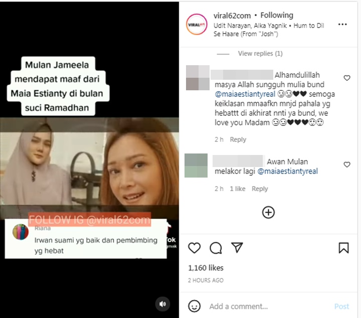 Beredar Foto Maia Estianty dan Mulan Jameela Duduk Bareng, Benarkah Akhirnya Maaf-Maafan?