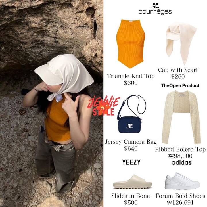 Harga outfit Jennie BLACKPINK