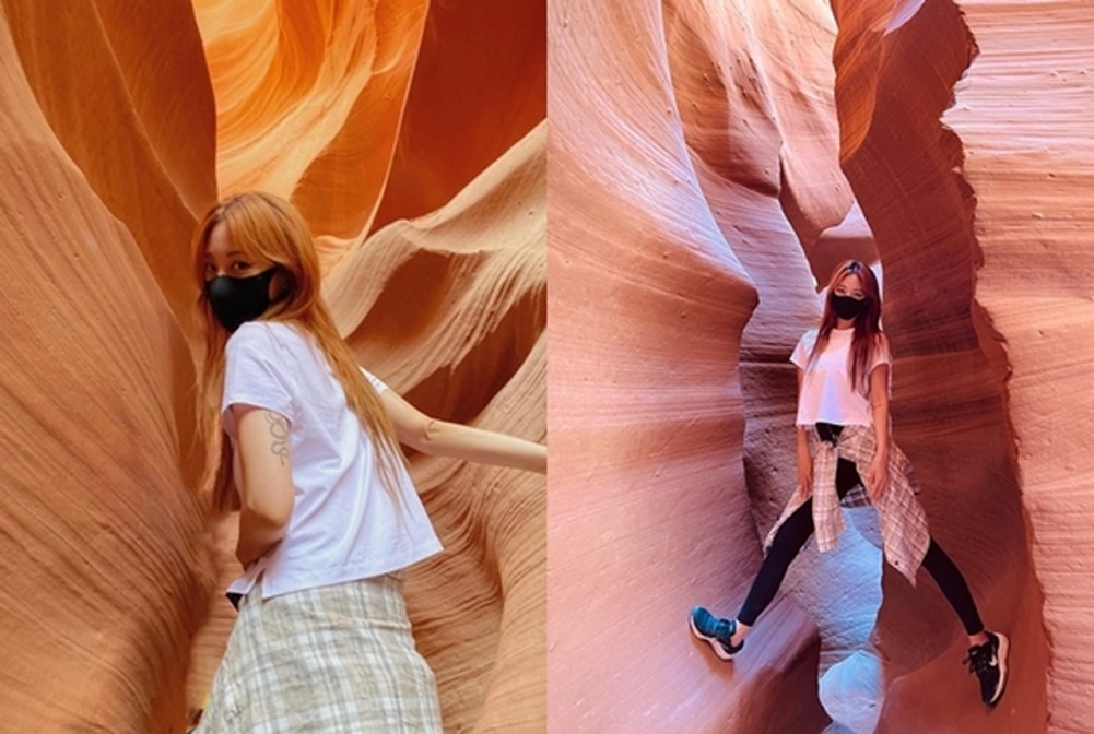Han Ye Seul Tuai Kritikan Usai Pamer Foto Injak Bebatuan di Grand Canyon Saat Liburan