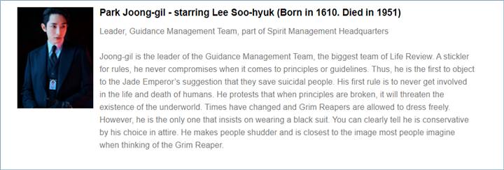 Penjelasan mengenai karakter Lee Soo Hyuk di \