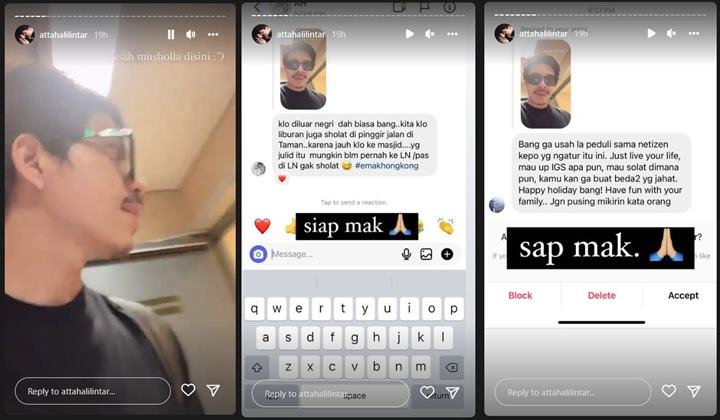Atta Halilintar Akhirnya Ungkap Alasan Salat di Pinggir Jalan, Sukses Redakan Perdebatan?