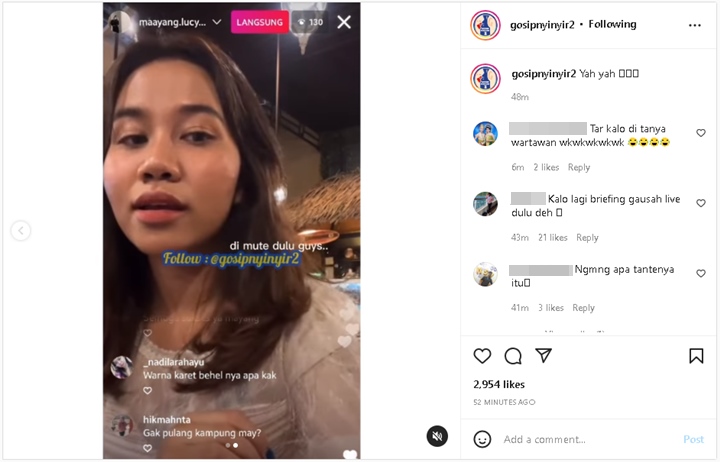 Mayang Ketahuan Harus di-Briefing Dulu Sebelum Bertemu Wartawan