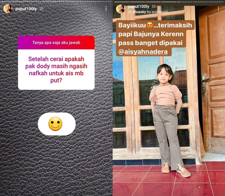 Puput Isyaratkan Doddy Soedrajat Tak Beri Nafkah Anak, Sindir Menohok dengan Cara Ini