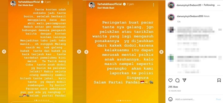 Bikin Ngakak, Farhat Abbas Niat Laporkan Fuji dan Thariq ke Polisi Singapura Cuma Gegara Ini