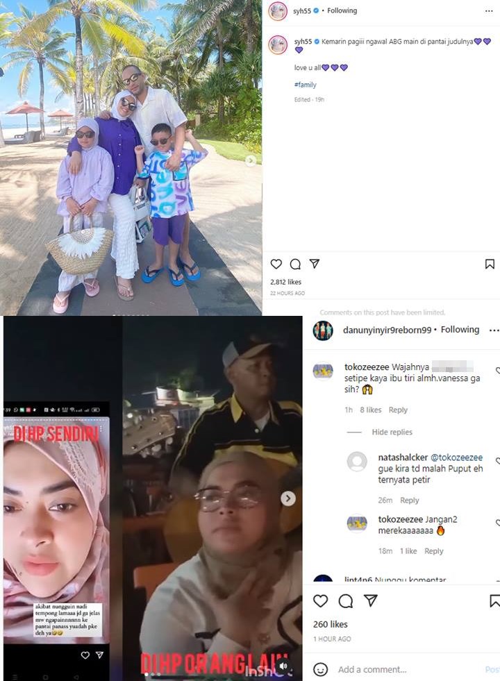 Geger Adik Syahrini Diteror Isu Parasit, Wajah Pakai Filter Mirip Eks Ibu Tiri Vanessa Angel?