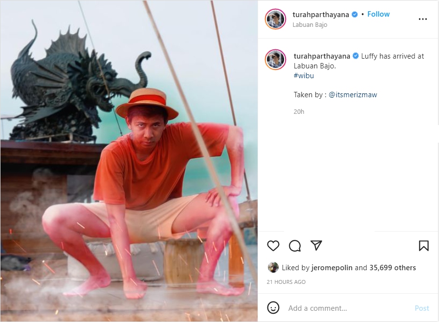 Turah Parthayana Pilih Healing Bareng Jerome Polin di Tengah Isu Istri Selingkuh