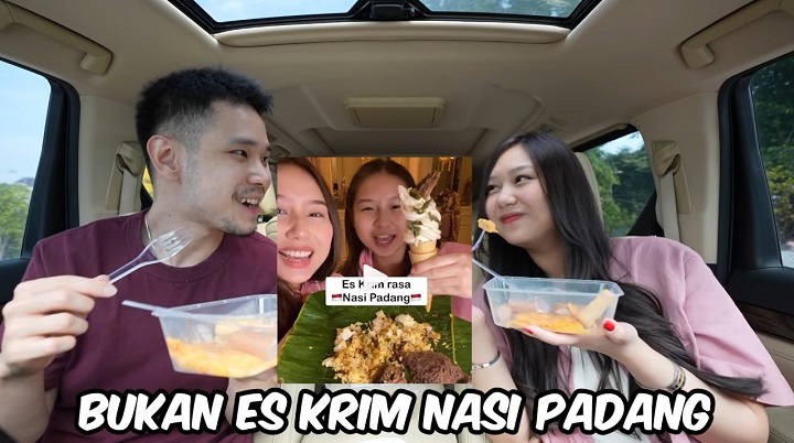 'Untung Bukan Es krim nasi padang'