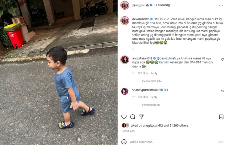 Akun Vanessa Angel Raib, Reaksi Gala Bikin Nyesek