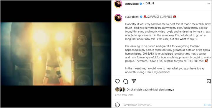 Cinta Laura Kemas Ulang Lagu ‘Oh Baby’ Versi Remix Hasilnya Disanjung Selangit, Sempat Curhat Begini