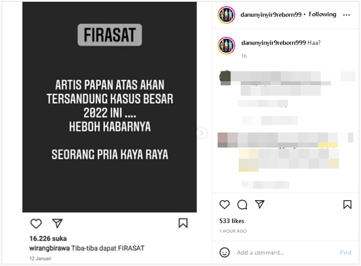 Raffi Ahmad Diisukan Selingkuh