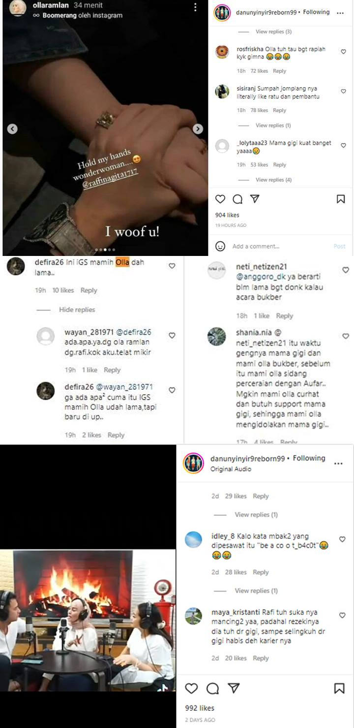 Olla Ramlan Kuatkan Nagita Yang Diduga Tertekan