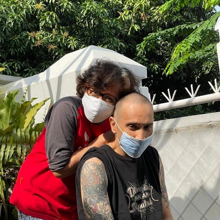 Bersama ibunda tercinta