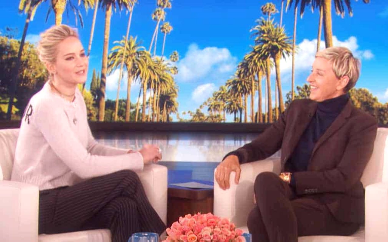 Ellen DeGeneres Tak Sengaja 'Bocorkan' Jenis Kelamin Anak Jennifer Lawrance