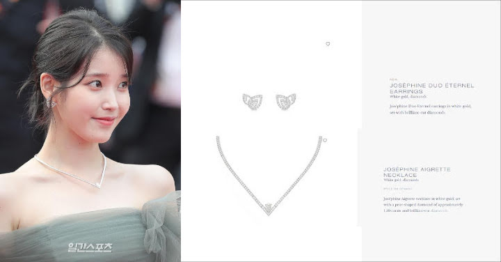 Harga Perhiasan IU di Cannes Bikin Syok Berat, Bisa Buat Beli Rumah