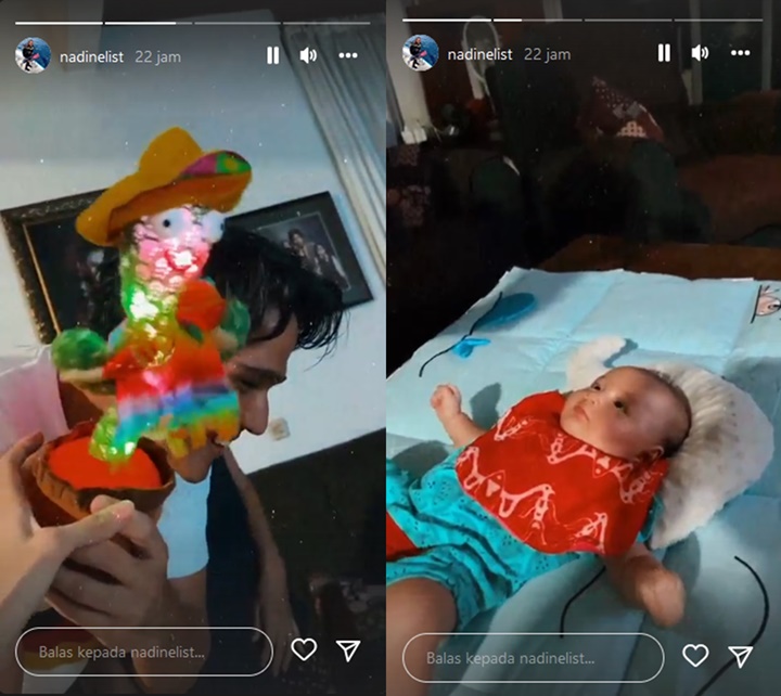 Cara Mischa Chandrawinata Gendong Baby Djiwa Jadi Perbincangan, Nadine Bilang Begini