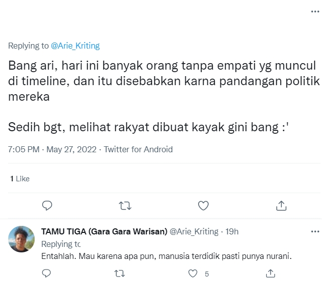 Arie Kriting Geram Ada Komentar Negatif Tentang Musibah yang Dialami Ridwan Kamil