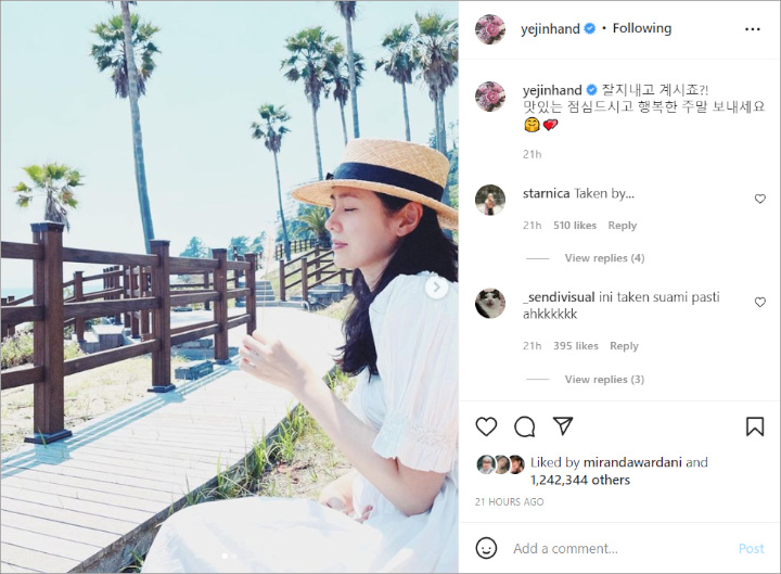 Perut Son Ye Jin Tampak Besar di Foto Baru Dinilai Kode Hamil, Agensi Angkat Bicara