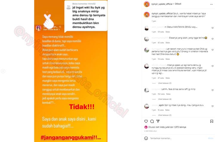 Kembali Diungkit Denny Sumargo, Verny Hasan Ungkap Fakta Sebenarnya Soal Tes DNA?