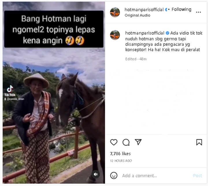 Dituding Jadi Germo di Tengah Kasus dengan Iqlima Kim, Hotman Paris Tanggapi Begini