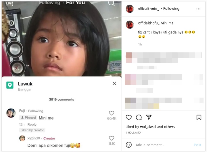 Viral Bocah Mirip Dirinya, Fuji Beri Reaksi Tak Terduga