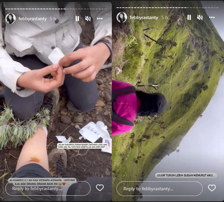Febby Rastanty Jatuh Saat Turun Gunung Merbabu, Temukan Cara yang Lebih Aman