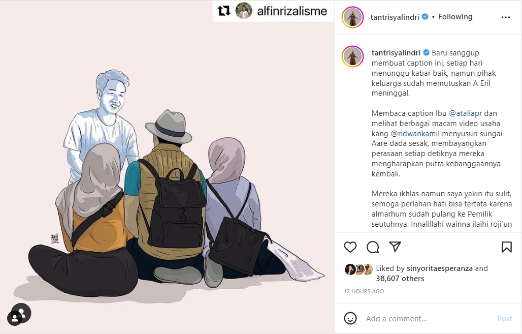 Tantri Kotak Ngaku Dadanya Sesak Saat Baca Caption \'Menyayat Hati\' milik Istri Ridwan Kamil