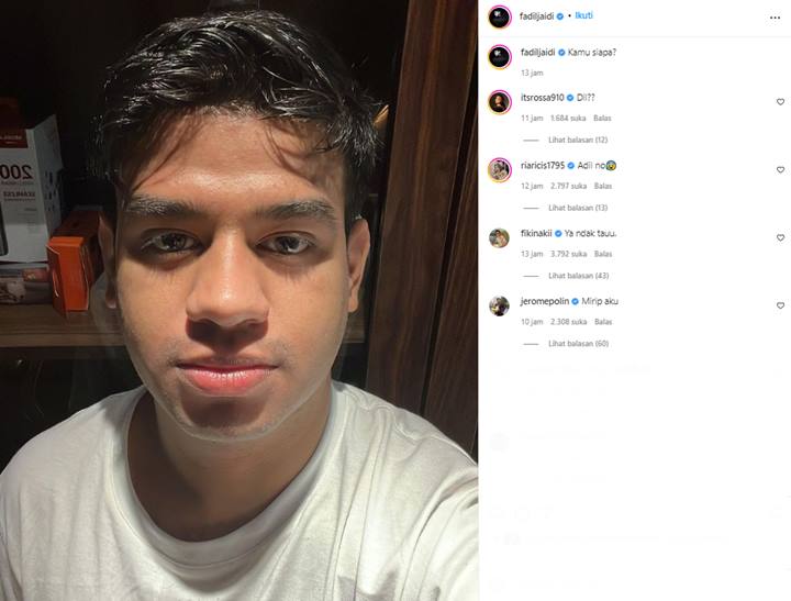 Penampilan Terbaru Fadil Jaidi Tanpa Kumis dan Berewok Bikin Pangling: Baby Face Banget!
