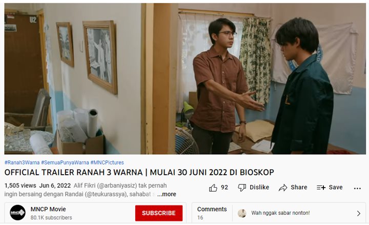 Arbani Yasiz dan Teuku Rassya Saingan, \'Ranah 3 Warna\' Akhirnya Naik Layar 30 Juni 2022
