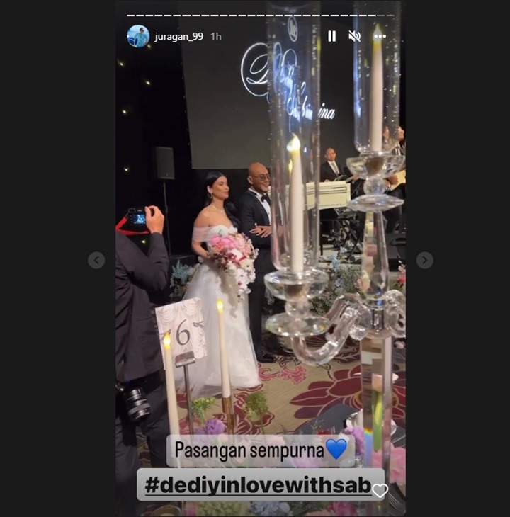 Resmi Menikah, Tatapan Mesra Deddy Corbuzier dan Sabrina Saat Dansa Bersama Bikin Baper
