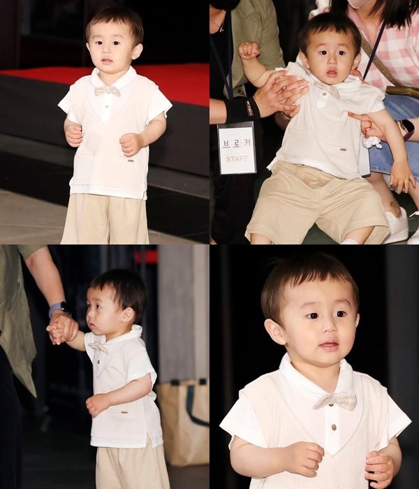 Tak Lagi Bayi, Tingkah Lucu Bocah Cilik Pemeran Anak IU di Gala Premier Film \'Broker\' Tuai Sorotan