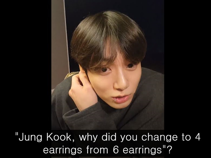 Jungkook BTS Ungkap Alasan Tindik Kuping Berkurang, Alami Kesakitan?Jungkook BTS Ungkap Alasan Tindik Kuping Berkurang, Alami Kesakitan?